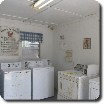 laundry mat inside