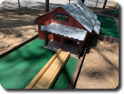 mini golf gameroom