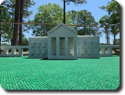 mini golf white house